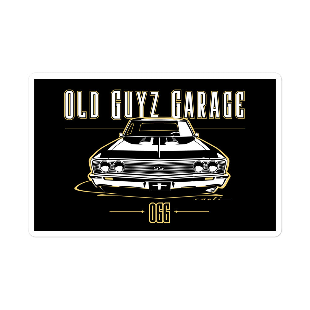 Old Guyz Garage Stickers OGG!